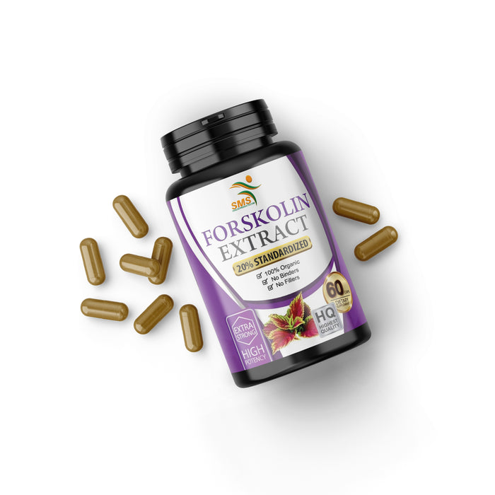 Forskolin Capsules 100% Pure Health & Dietary Supplement Keto Diet Forskohlii Pills