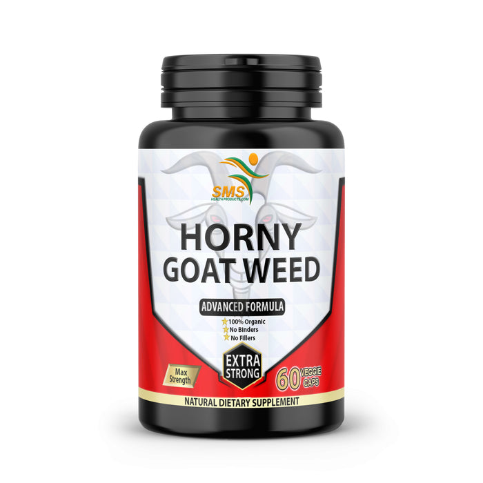 Premium Horny Goat Weed Extract 1000mg Organic NON GMO (Epimedium Grandiflorum)