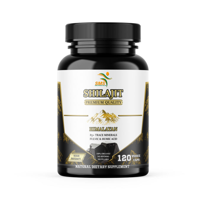 Shilajit Pure Himalayan Capsules (Fulvic Acid Supplement) 1,000mg of Organic Shilajit Extract per Serving, 120 Count (85+ Trace Minerals, No Fillers, No Binders)…