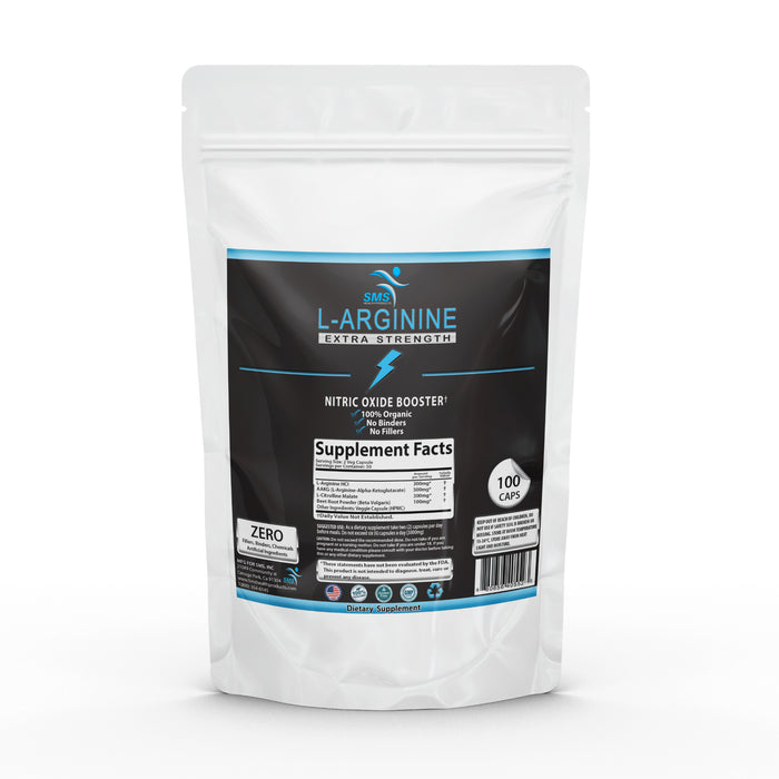 L Arginine Beet Root Supplement | Stamina Endurance Performance for Workouts | For Protein Building & Nitric Oxide Boost Aid, L-Arginine Veggie Caps