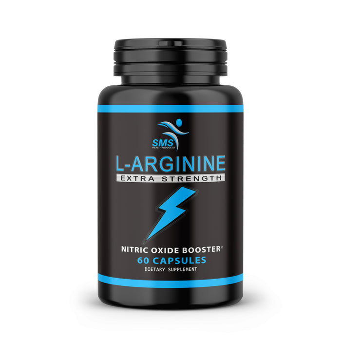 SMS L-Arginine Beet Root 60 Capsules for Protein Building & Nitric Oxide Boosts