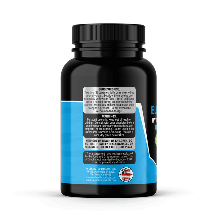 Electrolyte Capsules, Hydration Support, No Fillers, Magnesium, Potassium, Sodium & Chloride, Keto Friendly, Vegan, Made in USA, 120 Capsules
