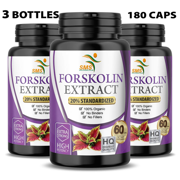 Forskolin Capsules 100% Pure Health & Dietary Supplement Keto Diet Forskohlii Pills