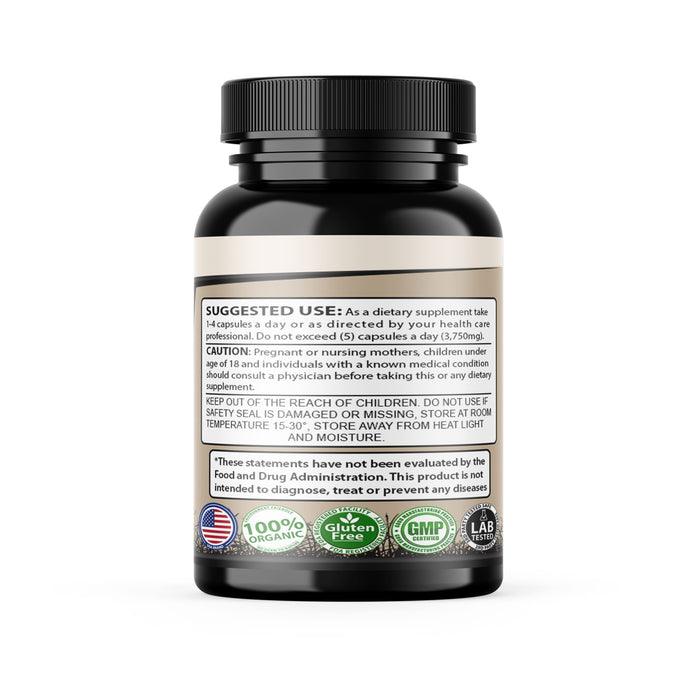 Grass Fed Desiccated Beef Liver Capsules (120 Pills, 750mg Each) - Natural Iron, Vitamin A, B12 for Energy - Humanely Pasture Raised Undefatted Without Hormones or Chemicals