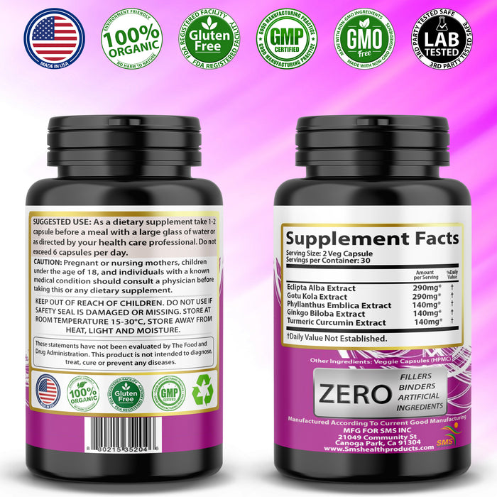 HERBAL HAIR BOOST VITAMINS FAST HAIR GROWTH GROW FASTER LONGER THICKER FULLER