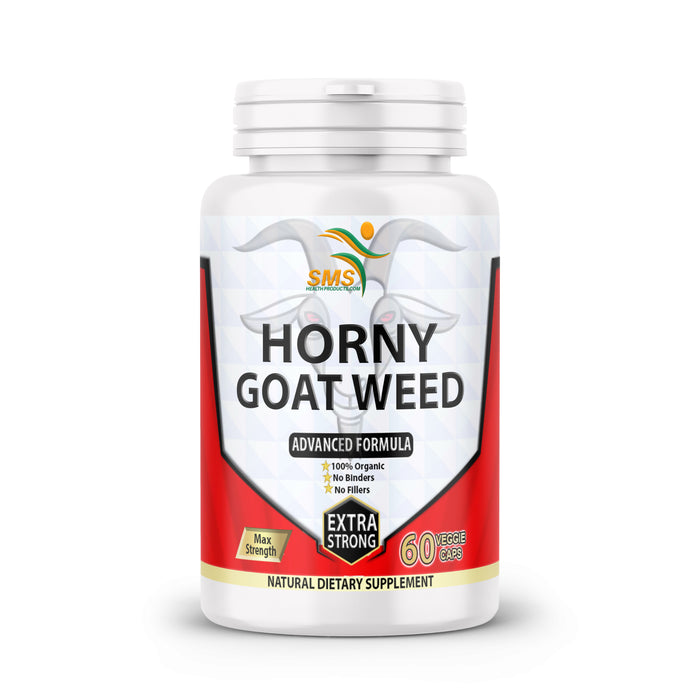 Premium Horny Goat Weed Extract 1000mg Organic NON GMO (Epimedium Grandiflorum)