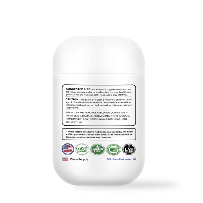 Probiotics 60 Billion CFU - 10 Strains + Organic Prebiotics - Immune, Digestive & Gut Health - Supports Occasional Constipation, Diarrhea, Gas & Bloating - for Women & Men - 60 ct