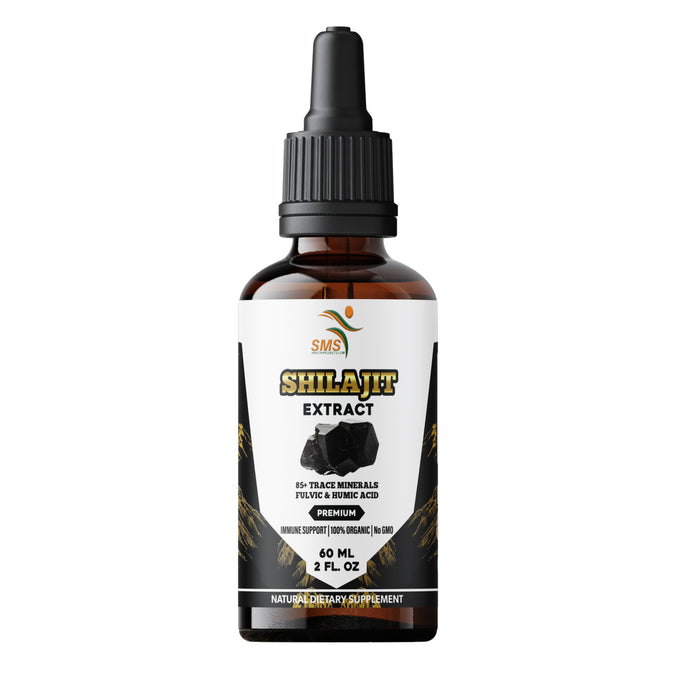 Shilajit Pure Himalayan (40% Fulvic Acid Supplement) (High in Trace Minerals, No Fillers, Manufactured in The USA) Drops | Alcohol-Free Tincture | Herbal Supplement | Vegan | 2 Fl Oz…