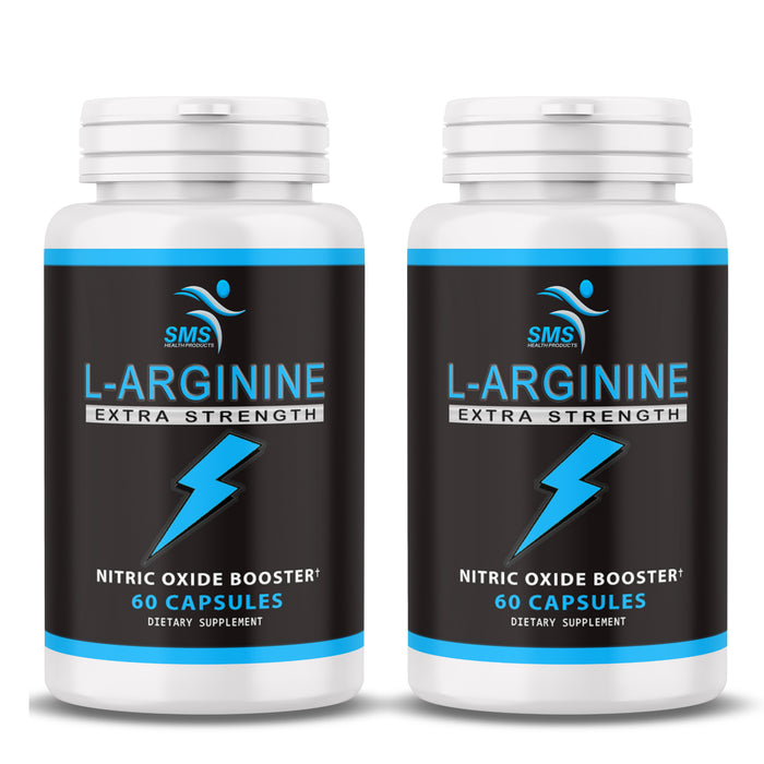 SMS L-Arginine Beet Root 60 Capsules for Protein Building & Nitric Oxide Boosts