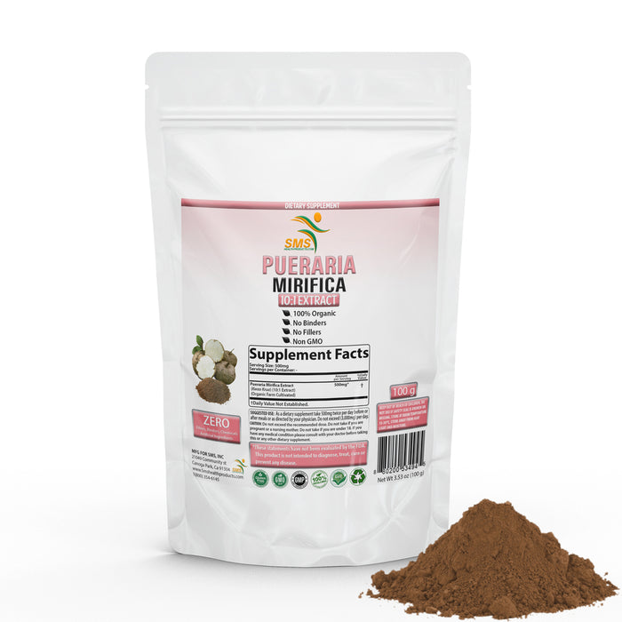 Pueraria Mirifica Root 10:1 Extract Powder Organic Natural 100g/227g
